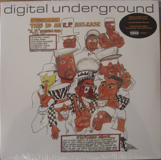 Digital Underground – This Is An E.P. Release Vinyl, 12", EP, Reissue