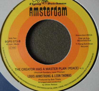 Louis Armstrong & Leon Thomas – The Creator Has A Master Plan 7"