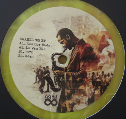 Unknown Artist – Brasil '25 EP Vinyl, 12" yellow