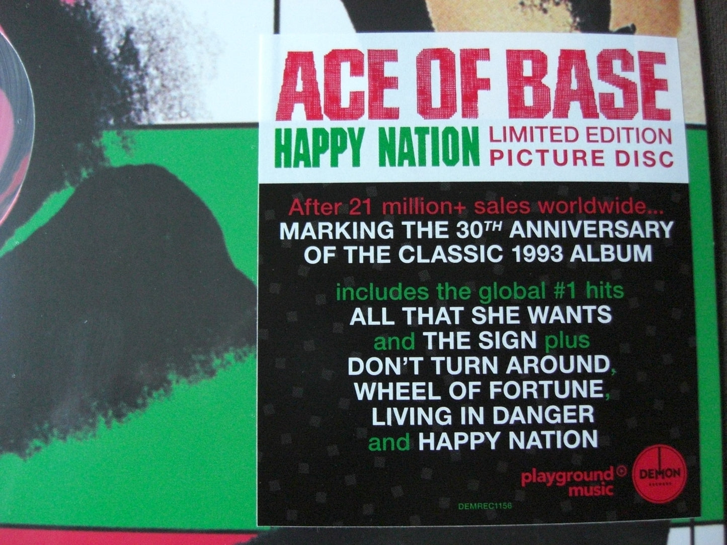 Ace Of Base – Happy Nation Vinyl, LP, Limited Edt Picture disc