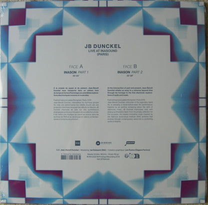 Jean-Benoît Dunckel (AIR) - Live At Inasound (París) Vinilo, LP, Álbum