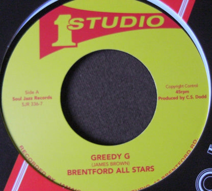 Brentford All Stars Sound Dimension - Greedy G / Love Jah 7"