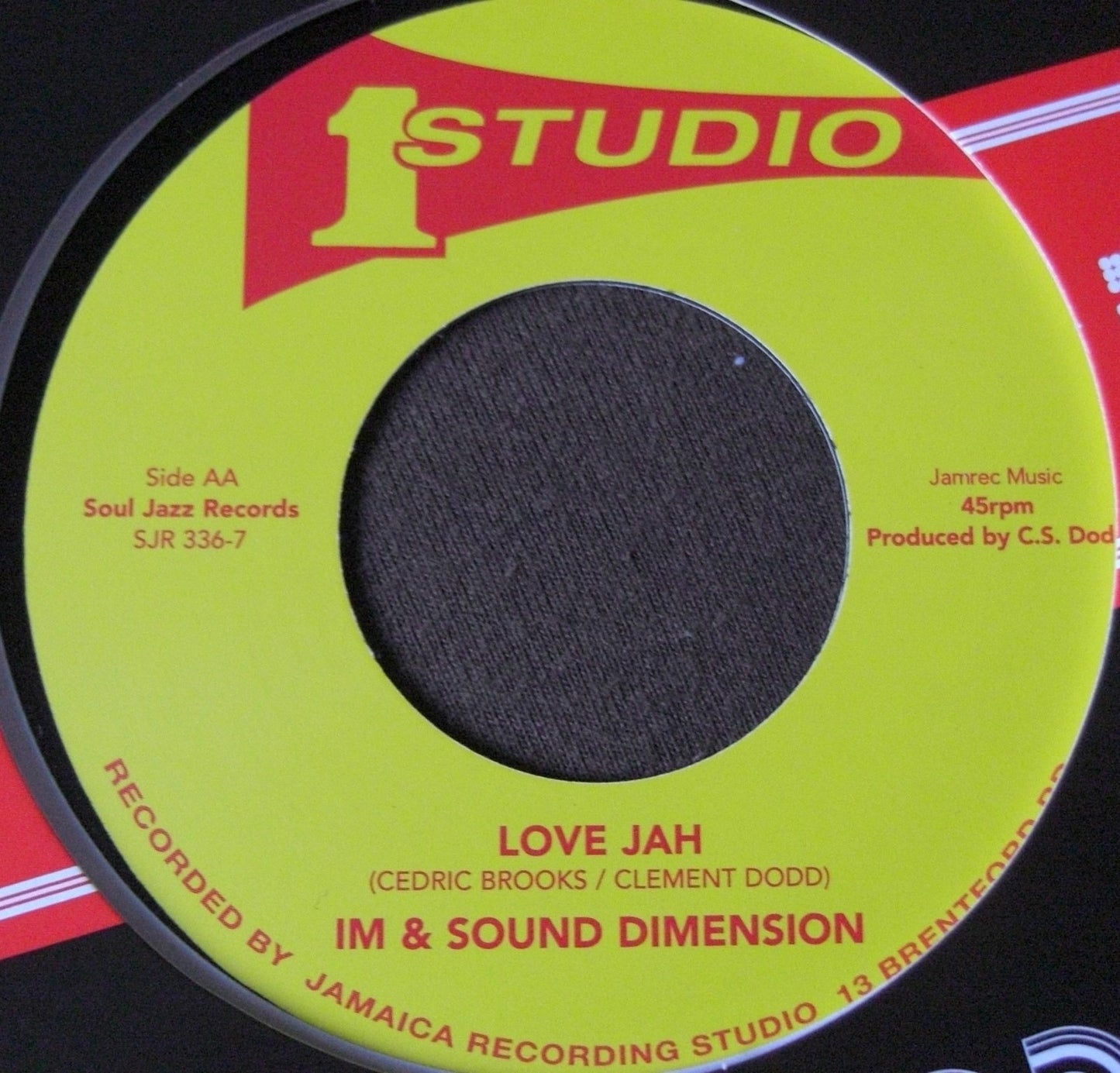 Brentford All Stars Sound Dimension - Greedy G / Love Jah 7"