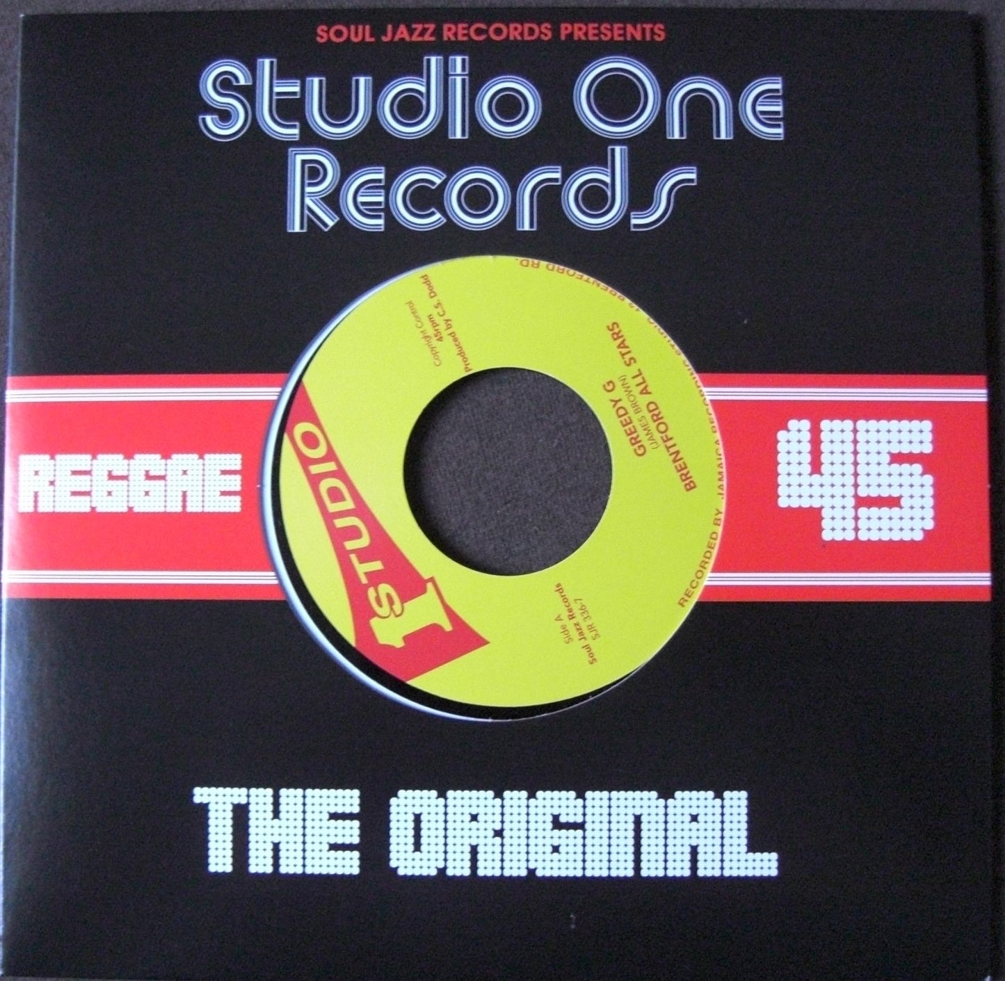 Brentford All Stars Sound Dimension - Greedy G / Love Jah 7"
