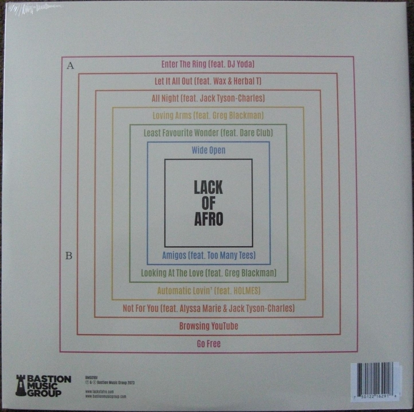 Lack Of Afro – Square One Vinyl, LP, Album