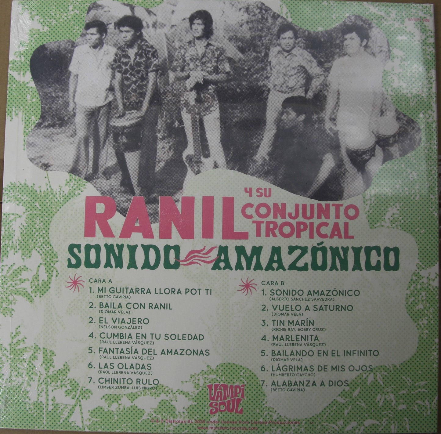 Ranil Y Su Conjunto Tropical – Sonido Amazonico Vinyl, LP, Compilation
