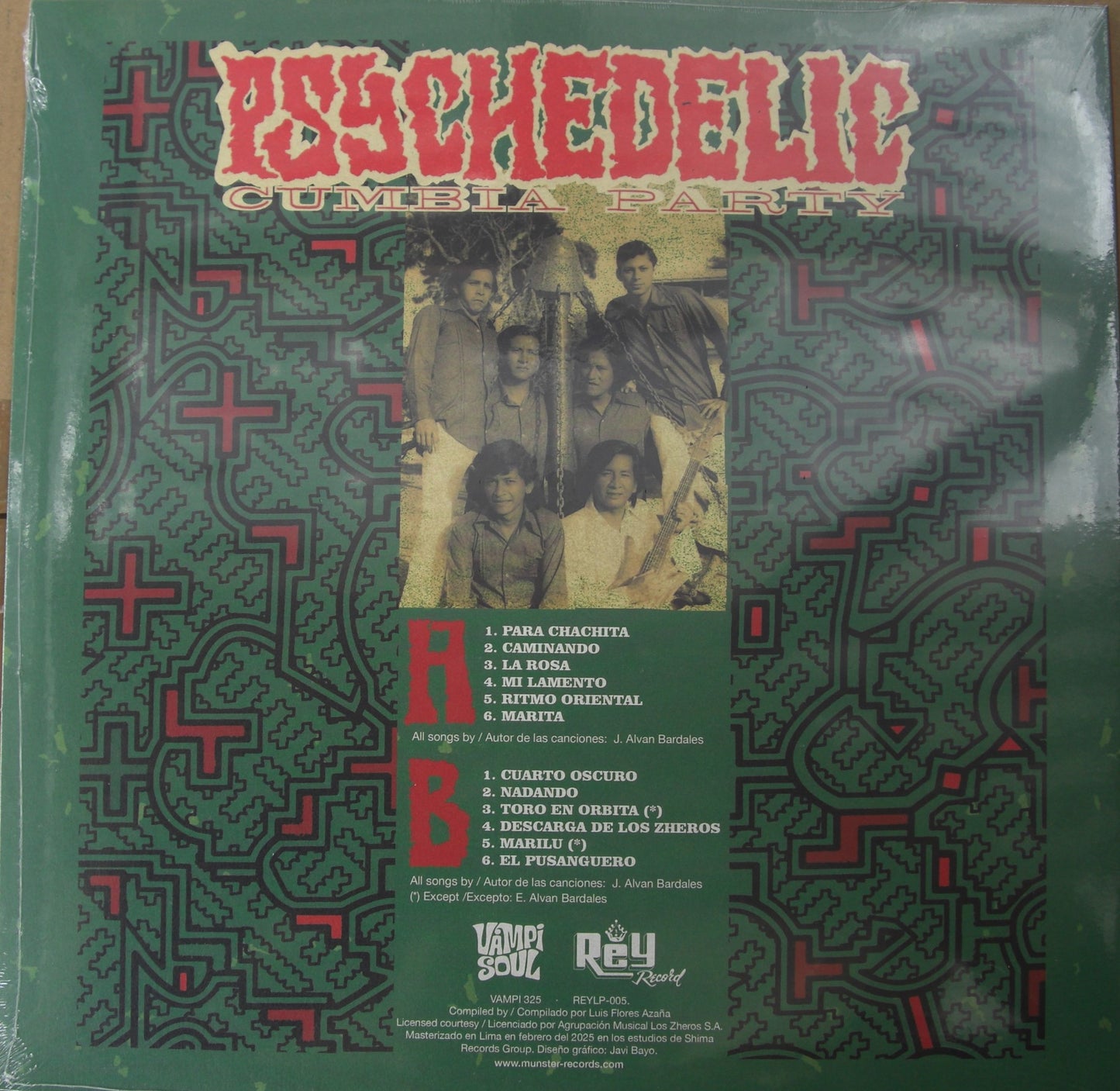 Los Zheros - Psychedelic Cumbia Party Vinyl, LP, Compilation