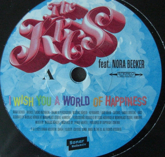 The KBCS / Shirley Turner - Te deseo un mundo de felicidad 7"