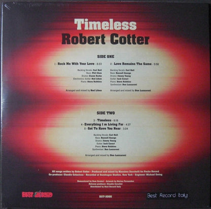 Robert Cotter – Timeless Vinyl, LP, Album, Limited Edt