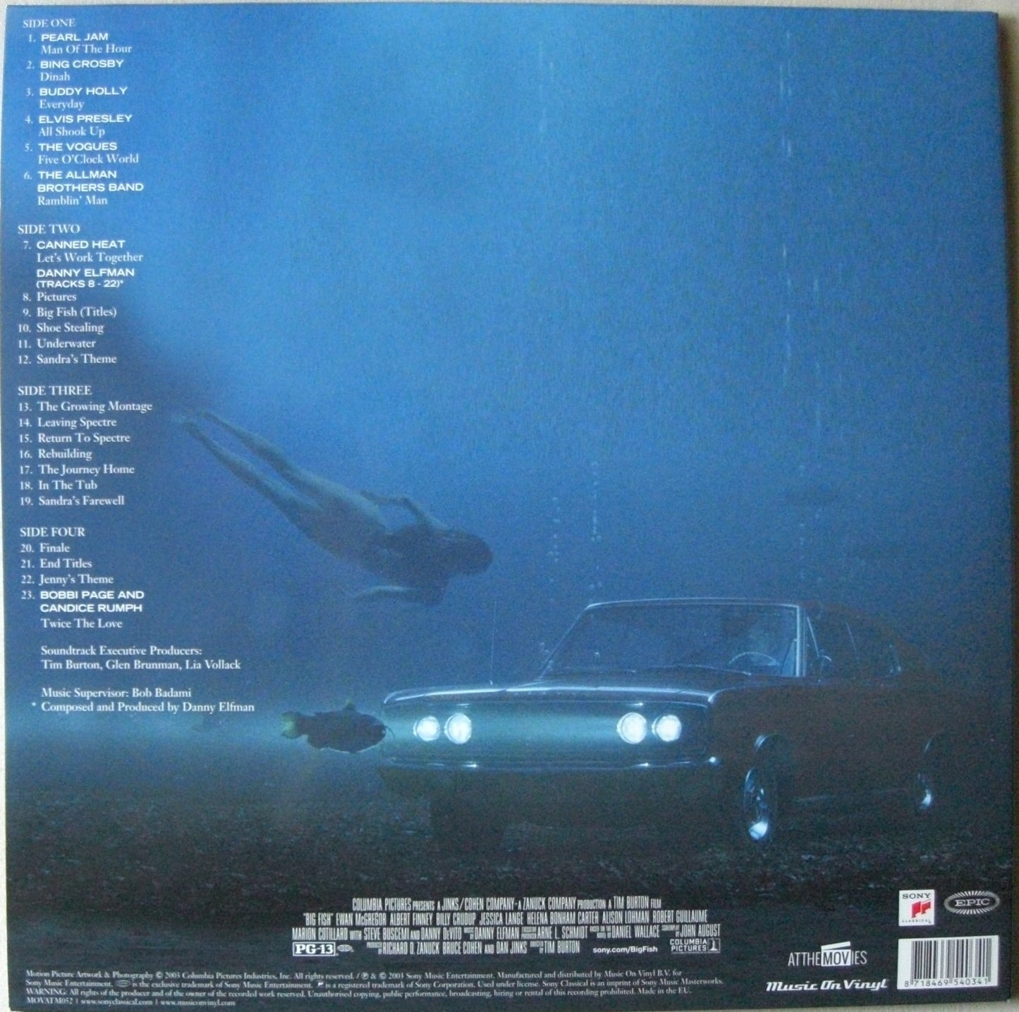 Danny Elfman – Big Fish Soundtrack 2x Vinyl, LP, Album