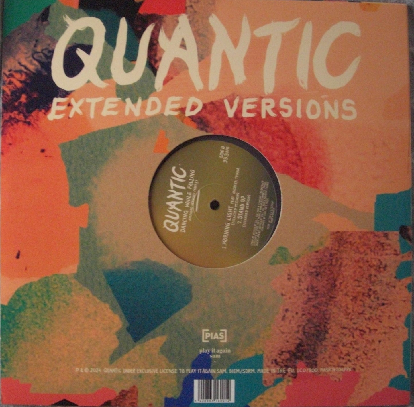 Quantic – Dancing While Falling Extended Versions 2x Vinyl, EP, 12"