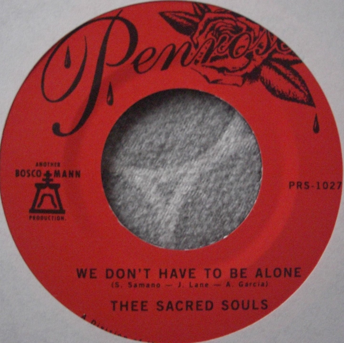 Thee Sacred Souls – Somebody Knew / We Don't Have To Be Alone Vinyl, 7"