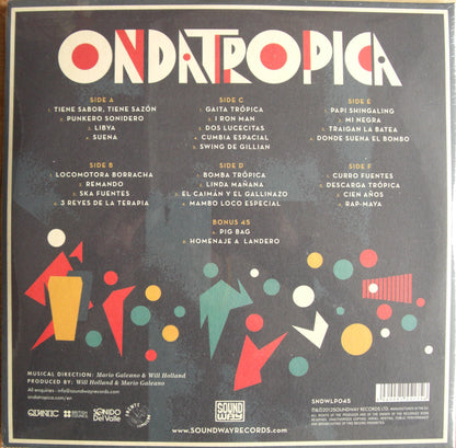 Ondatrópica – Ondatrópica 3x Vinyl, LP, Album, Repress + 7"