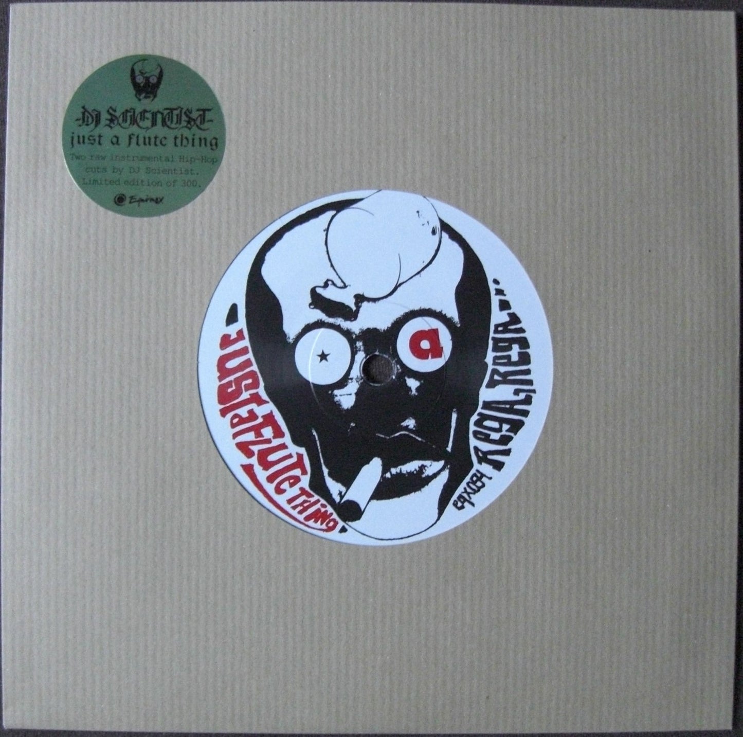 DJ Scientist – Just A Flute Thing / Rega, Rega Vinyl, 7" Ltd