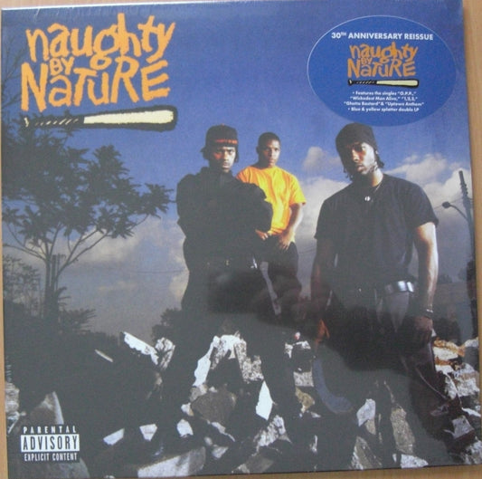 Naughty By Nature – Naughty By Nature 2 x Vinyl, LP Album blue/ yellow