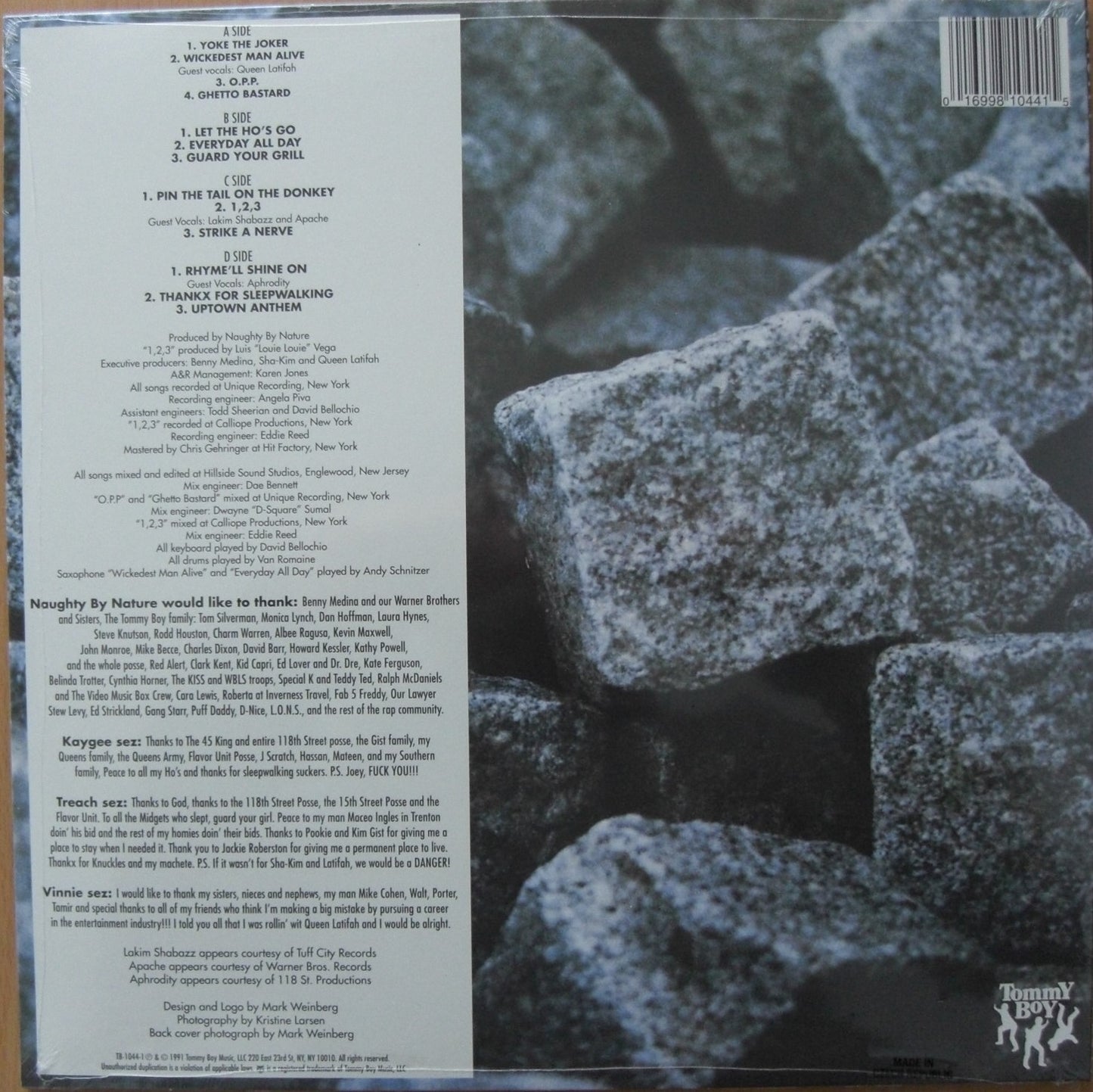 Naughty By Nature – Naughty By Nature 2 x Vinyl, LP Album blue/ yellow