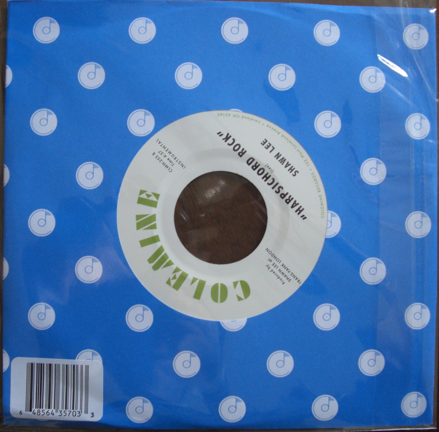 Shawn Lee & Kelly Finnigan - Say It Again / Harpsichord Rock Vinyl, 7"