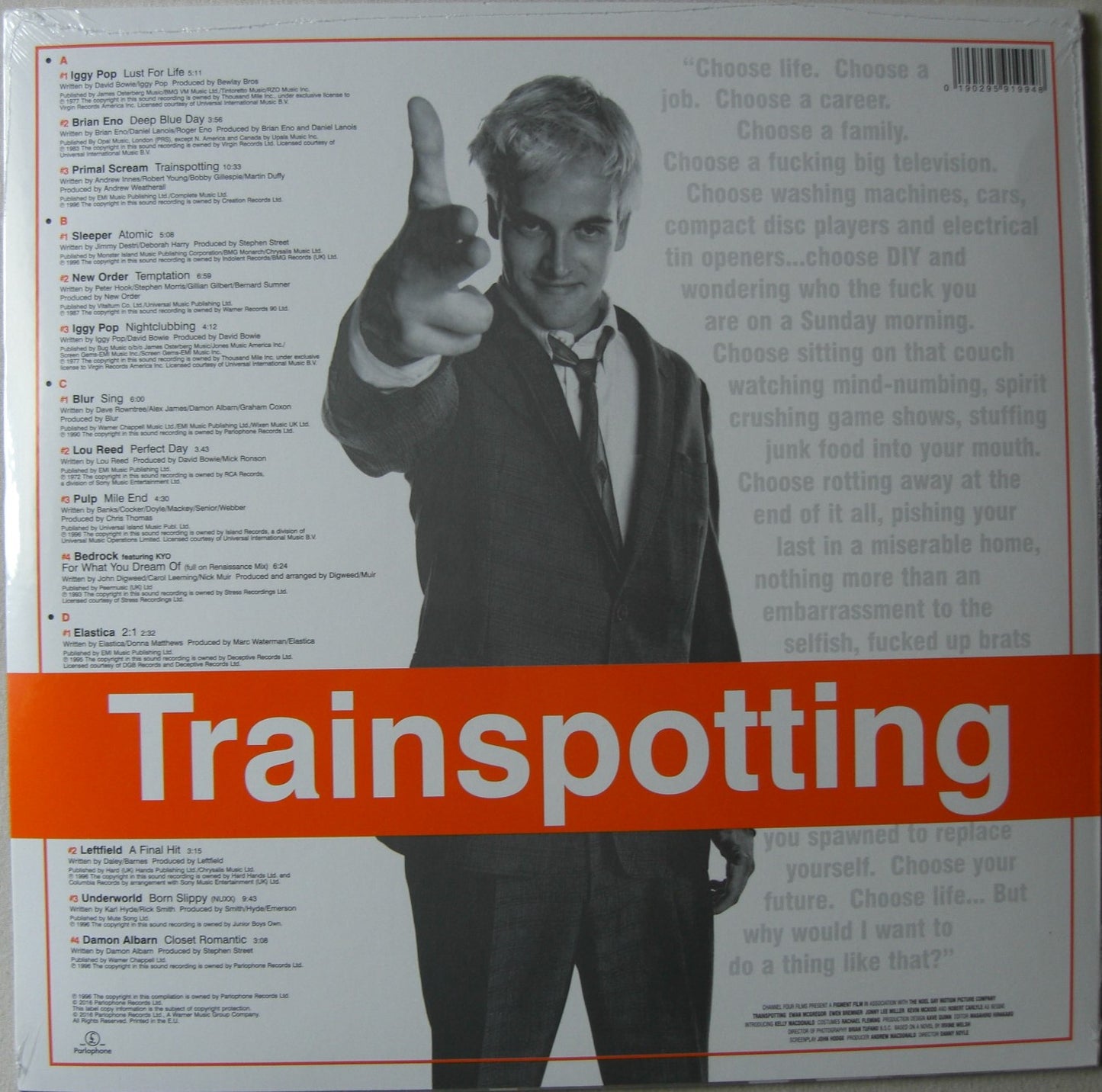 Trainspotting (Music From The Motion Picture) 2 x Vinyl, LP, Compilation