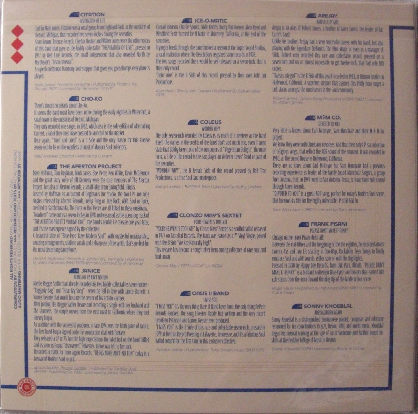 Various – Box Of Delights 1st Vol. (Caution! Rare Jazz, Soul Gems & Somethin' Else) Vinyl, LP, Compilation