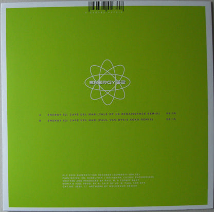 Energy 52 – Café Del Mar Vinyl, 12" Maxi (Tale Of Us/ Paul van Dyk)