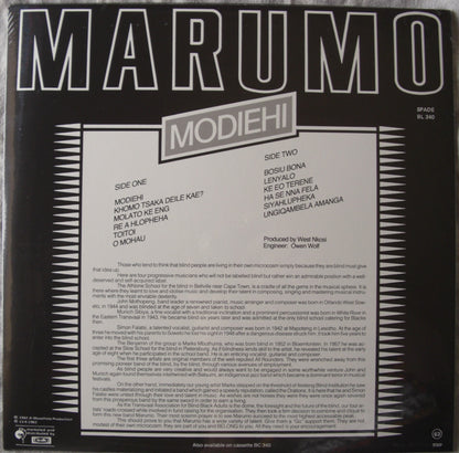 Marumo – Modiehi Vinyl, LP, Album, Reissue