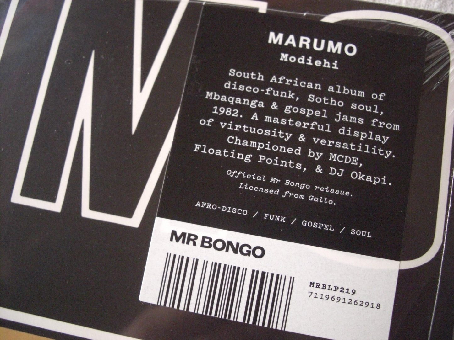 Marumo – Modiehi Vinyl, LP, Album, Reissue