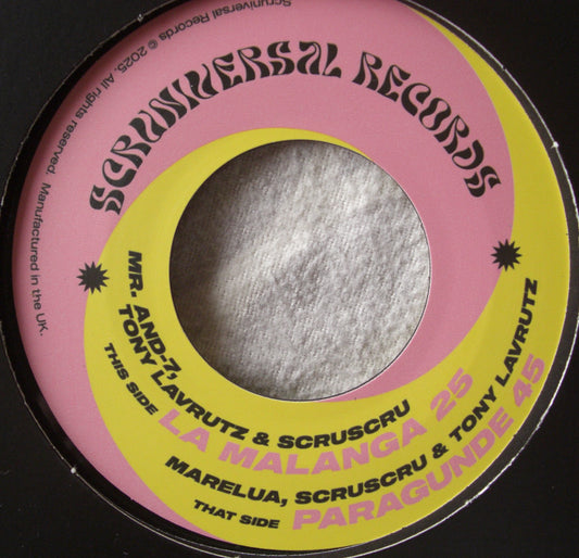 Scruscru, Tony Lavrutz, Mr. And-7, Marelua – La Malanga 25 / Paragunde 45 Vinyl, 7"