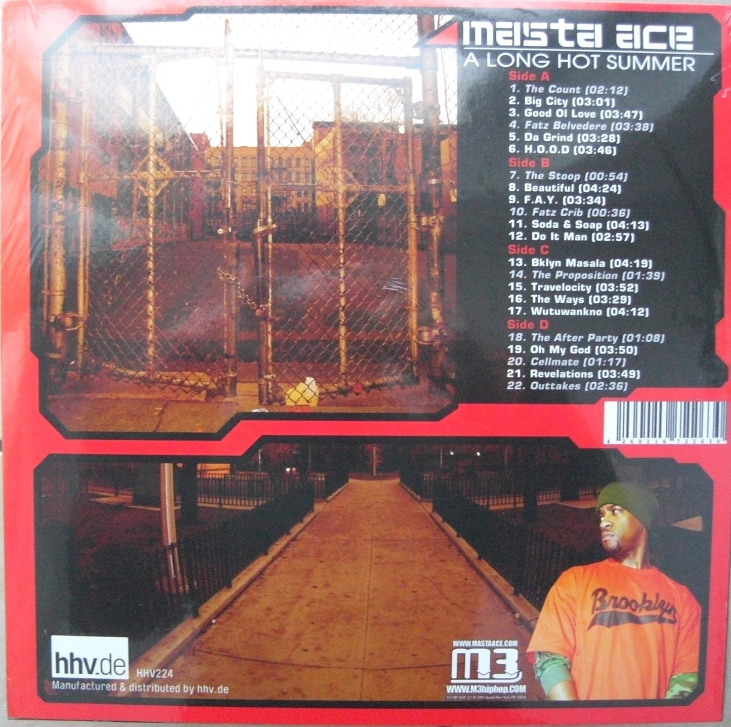 Masta Ace – A Long Hot Summer 2 x Vinyl, LP, Album orange