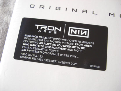 Nine Inch Nails - TRON: Ares (Original Motion Picture Soundtrack) 2x Vinyl, LP, Album, White