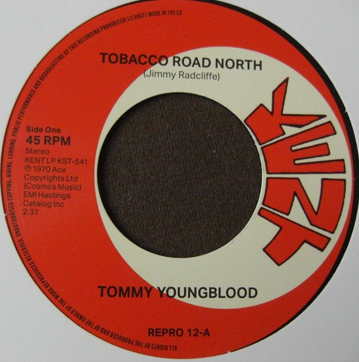 Tommy Youngblood / The Other Brothers – Tobacco Road North / Nobody But Me Vinyl, 7"