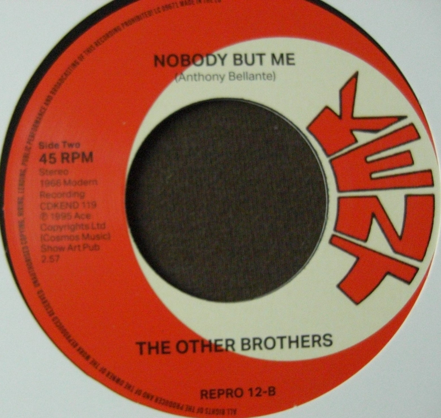 Tommy Youngblood / The Other Brothers – Tobacco Road North / Nobody But Me Vinyl, 7"