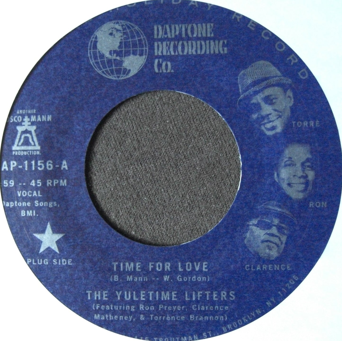 The Yuletime Lifters / The Tapelifters Band – Time For Love Vinyl, 7"
