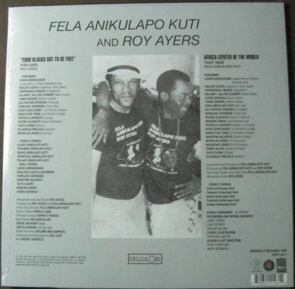 Fela Anikulapo Kuti And Roy Ayers – Music Of Many Colours Vinyl, LP, Album, Reissue