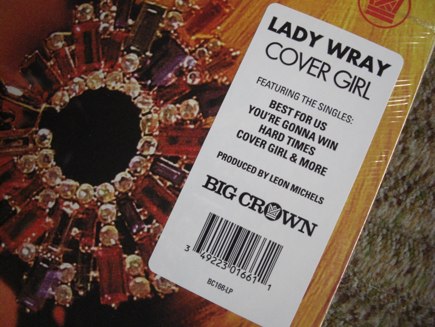 Lady Wray - Cover Girl Vinyl, LP, Album black