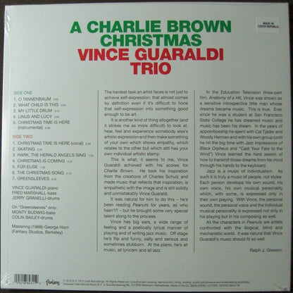 Vince Guaraldi Trio – A Charlie Brown Christmas Vinilo, LP, Álbum verde