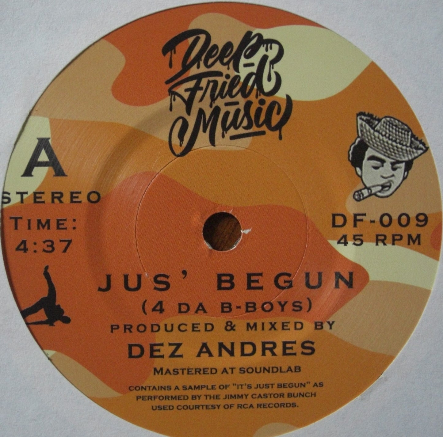 Dez Andres - Jus' Begun / Safe 2 Dance Vinyl, 7"