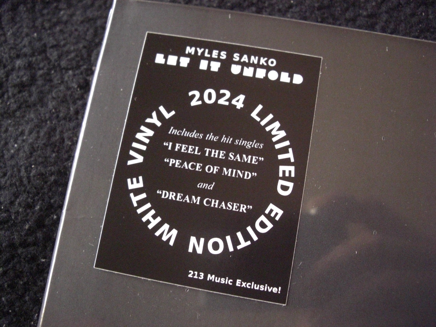 Myles Sanko – Let It Unfold Vinyl, LP, Album, Limited Edt white