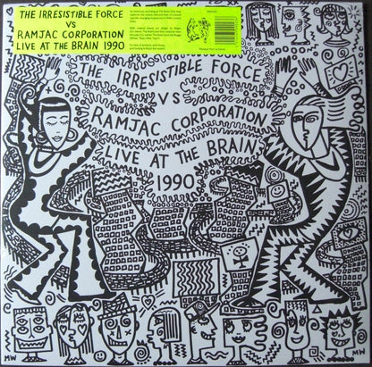 The Irresistible Force Vs Ramjac Corporation - Live At The Brain 1990 Vinilo, LP