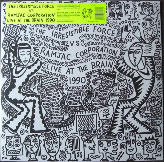 The Irresistible Force Vs Ramjac Corporation - Live At The Brain 1990 Vinilo, LP