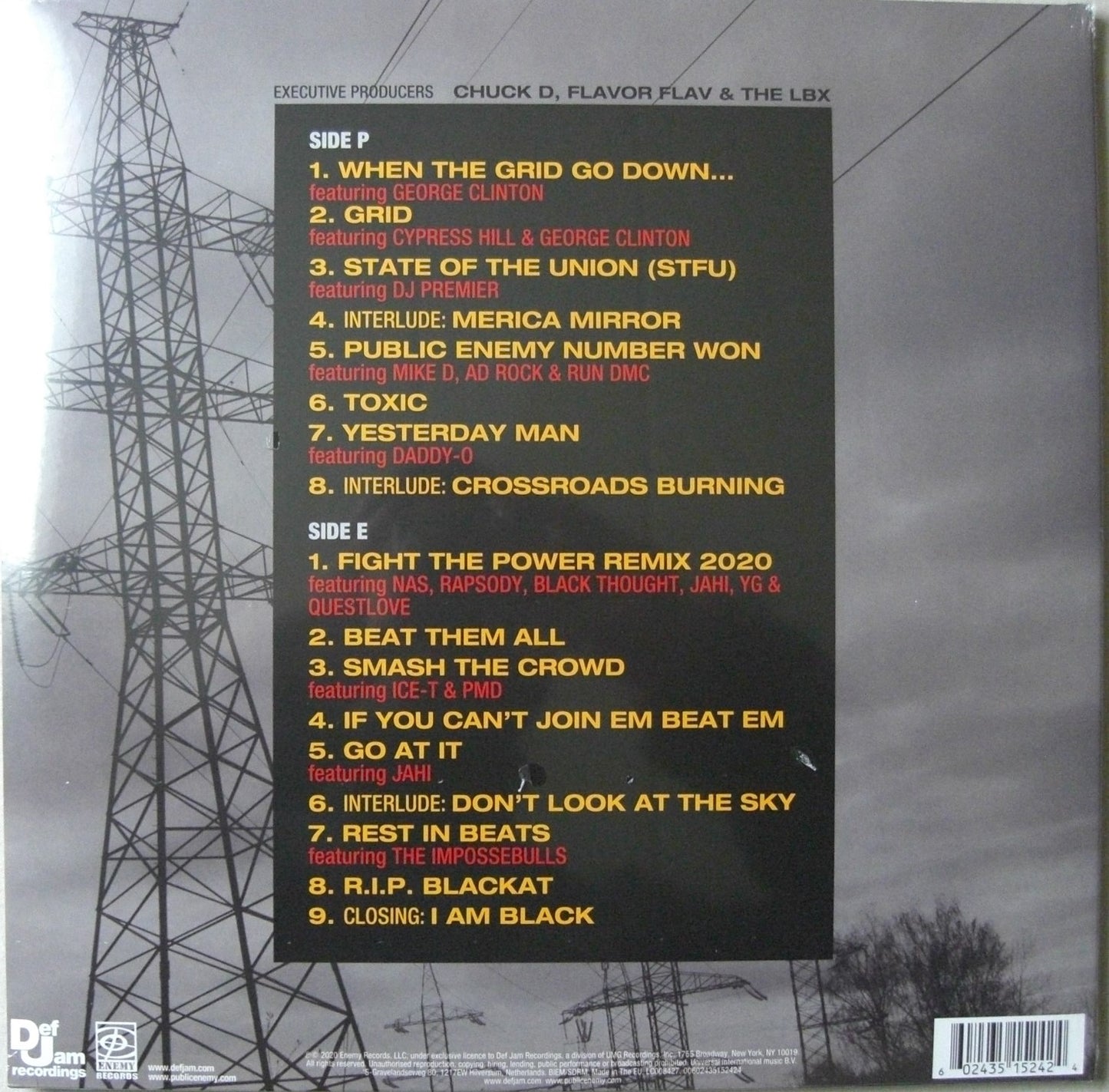 Public Enemy – What You Gonna Do When The Grid Goes Down? Vinyl, LP, Album
