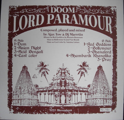 Lord Paramour - Doom Vinyl, LP, Album