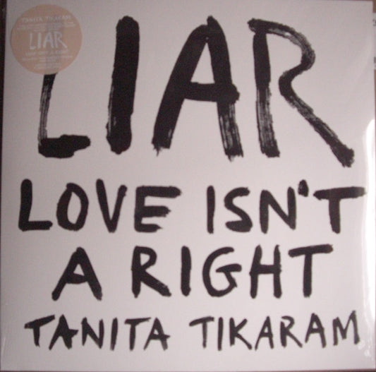 Tanita Tikaram - Liar - Love Isn't A Right Vinyl, LP, Album pink