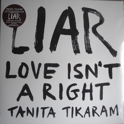 Tanita Tikaram - Liar - Love Isn't A Right Vinyl, LP, Album brown