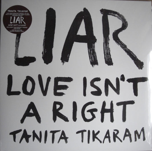 Tanita Tikaram - Liar - Love Isn't A Right Vinyl, LP, Album brown