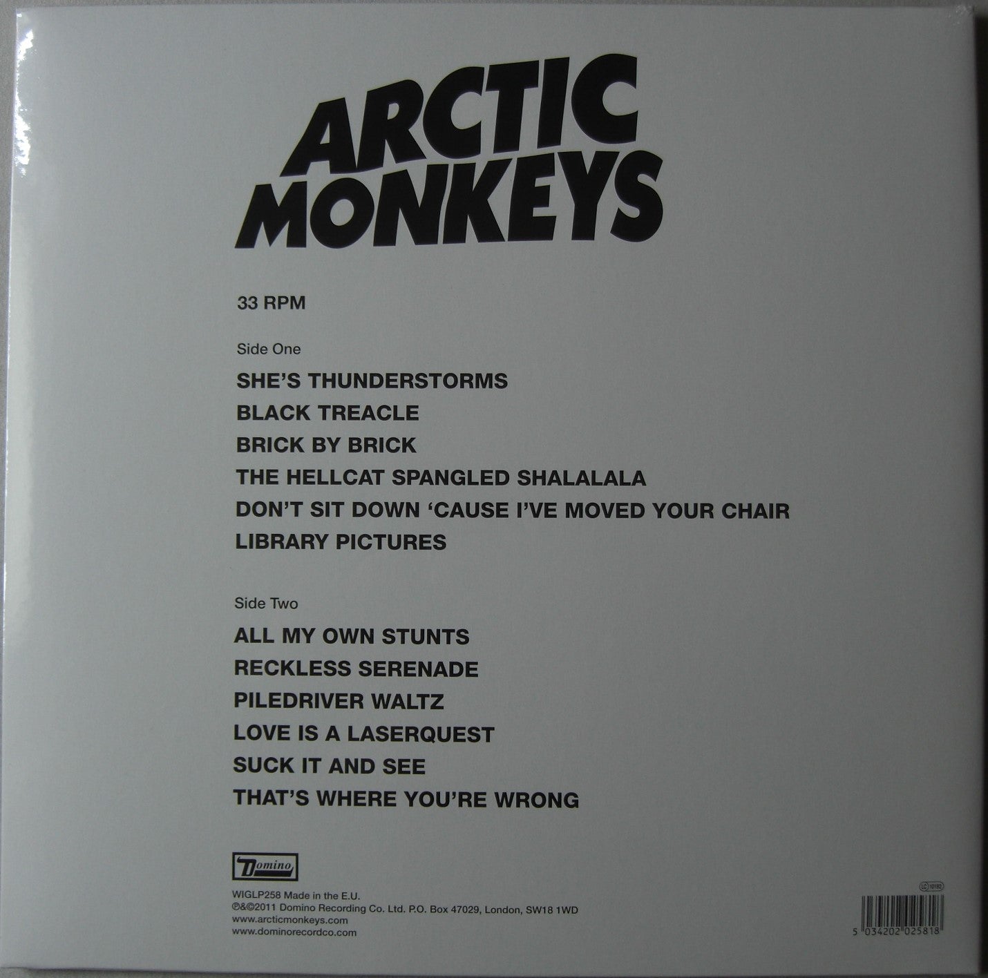 Arctic Monkeys – Suck It And See Vinyl, LP, Album