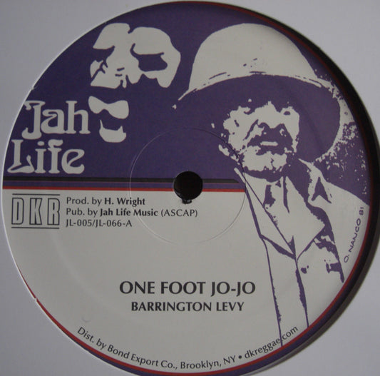 Barrington Levy – One Foot Jo-Jo / To Love Someone Vinyl, 12", Repress