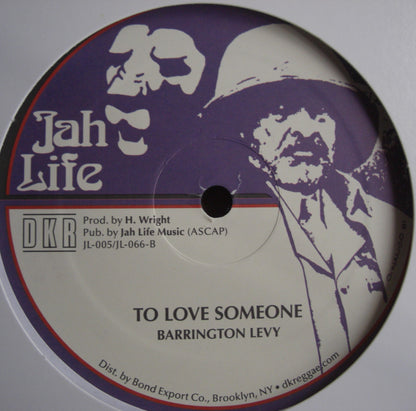 Barrington Levy – One Foot Jo-Jo / To Love Someone Vinyl, 12", Repress