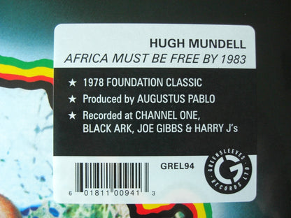 Hugh Mundell – Africa Must Be Free By 1983 Vinyl, LP, Album