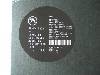 Aphex Twin – Computer Controlled Acoustic Instruments Pt2 (EP) Vinyl, 12"
