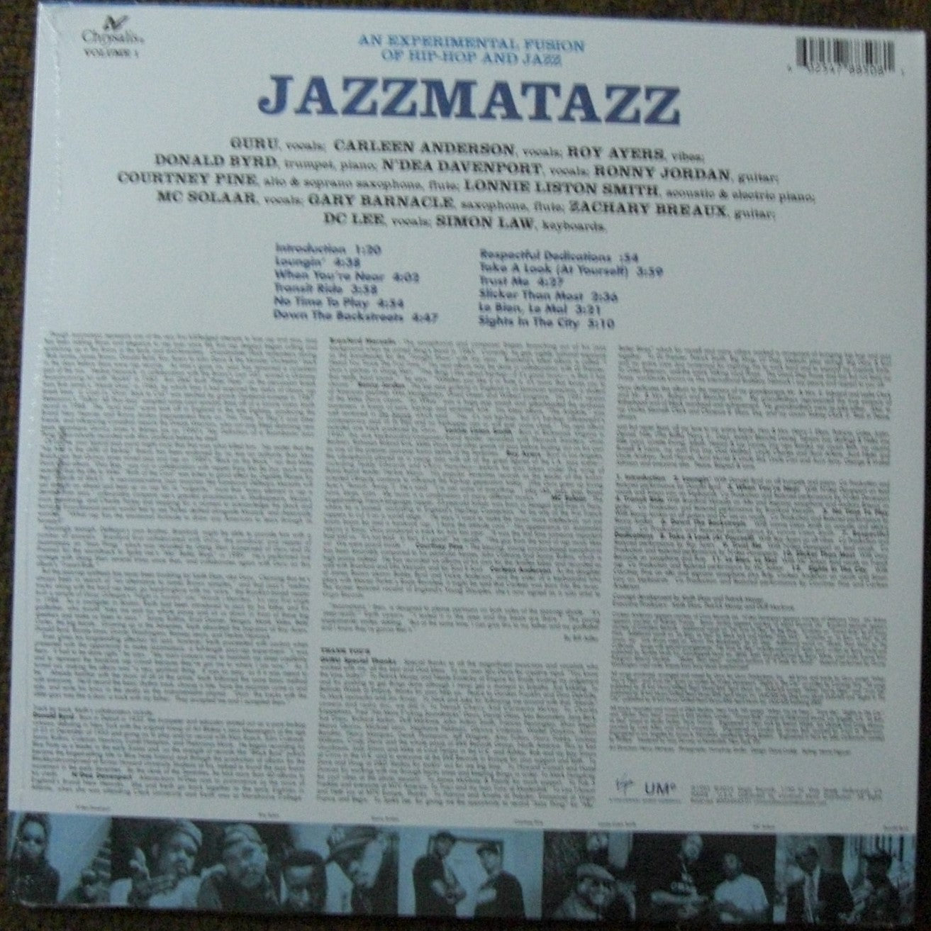 Guru – Jazzmatazz (Volume 1) Vinyl, LP, Album, Reissue US 2016